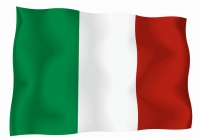 Italien Flagge Aufkleber