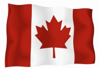 Kanada Flagge Aufkleber