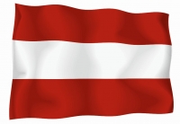 Österreich Flagge Aufkleber