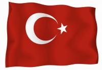 Türkei Flagge Aufkleber